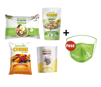Paket Belanja Rp 50ribuan FREE Masker Kain