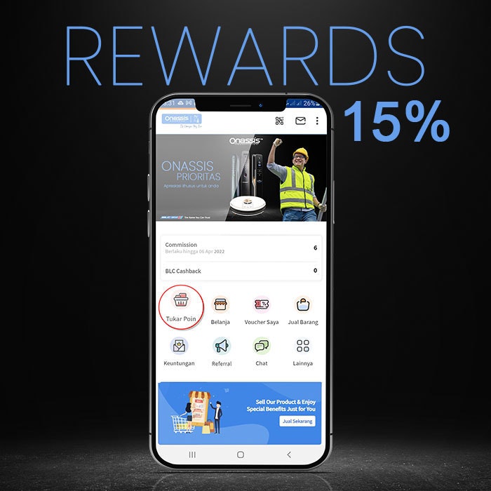 DAPATKAN REWARDS